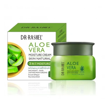 Dr.Rashel Aloe Vera Skin Natural 3 In 1 Moisturizer Cream 50g