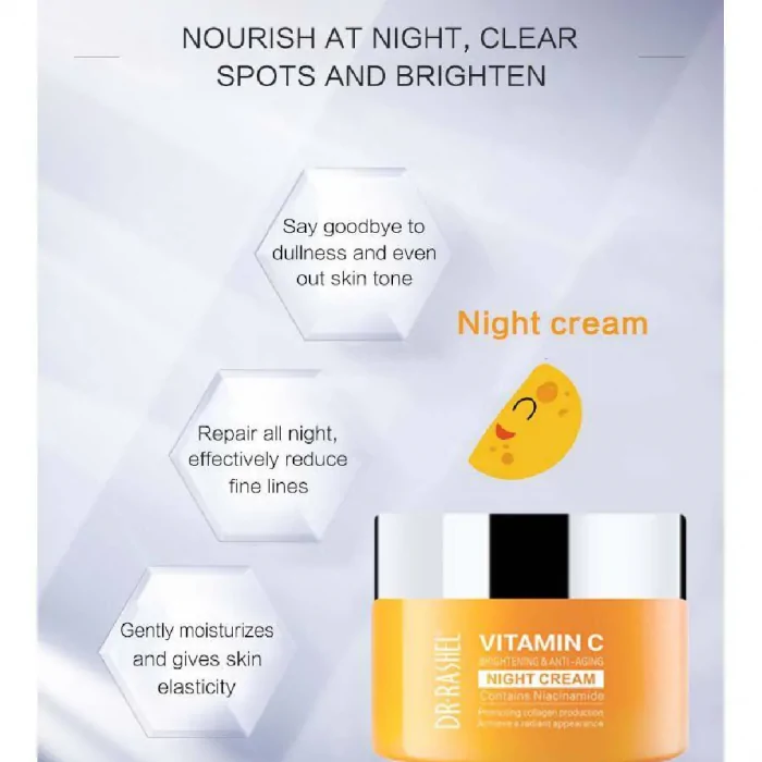Dr.Rashel Vitamin C Night Cream 50g - Image 3