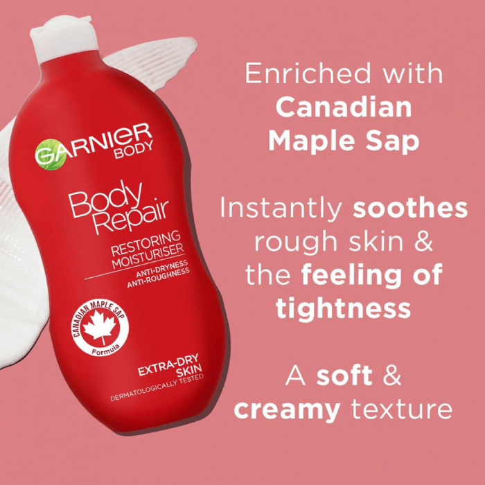 Garnier Body Repair Lotion  for Extra Dry Skin 400ml - Image 2