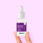 Derma Co 10% Vitamin C Face Serum | Helps Restore Natural Glow | Tightens Pores & Hydrates Dry, Dull Skin | Radiance Serum for All Skin Types 10ml - Image 2