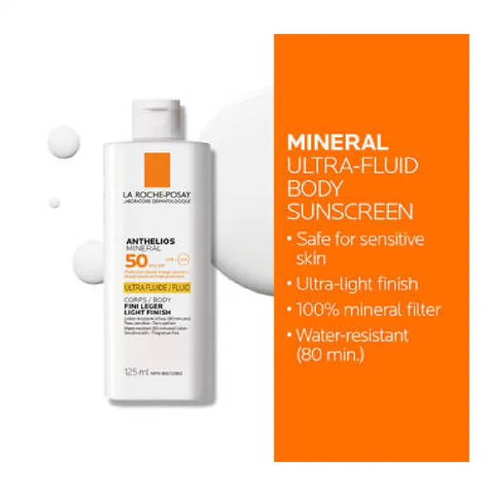 La Roche-Posay Anthelios Mineral SPF50 Light Finish Mineral Sunscreen 125ml - Image 2