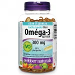 Webber Naturals Easy-Swallow Mini Omega-3, 300 Mg 220-Count