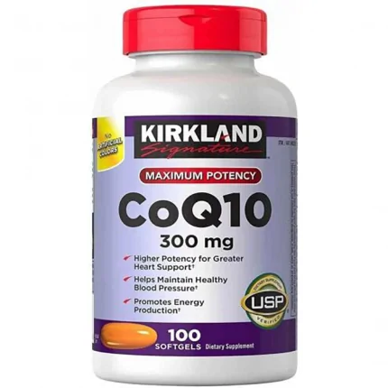 Kirkland Signature CoQ10 300mg 100 Softgels