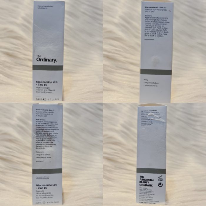 ( Discounted Product ) The Ordinary Niacinamide 10%  Zinc 1% 30ml - Image 2