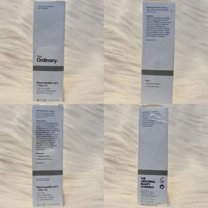 ( Discounted Product ) The Ordinary Niacinamide 10%  Zinc 1% 30ml - Image 2