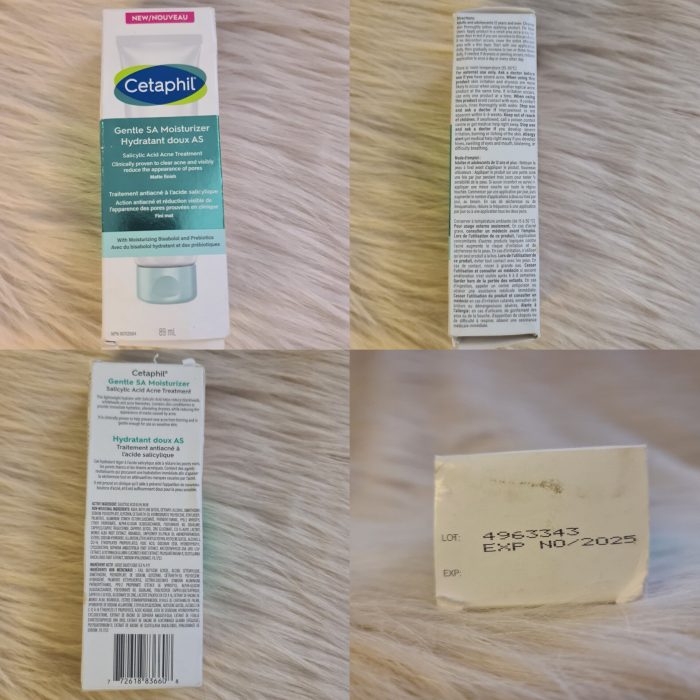 ( Discounted Product ) Cetaphil Gentle Clear Acne Moisturizer with Salicylic Acid 89ml - Image 5