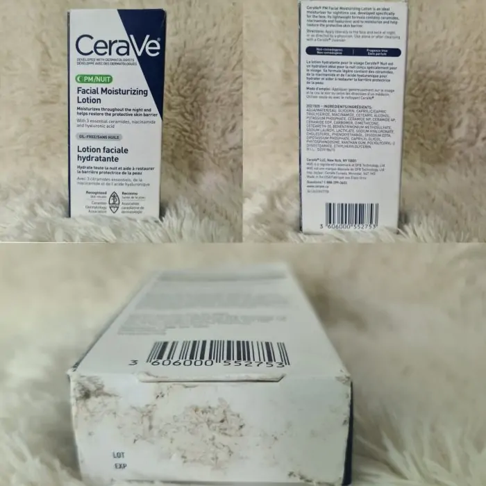 ( Discounted Product ) CeraVe PM Facial Moisturizing Lotion for Women & Men 59ml - Image 5
