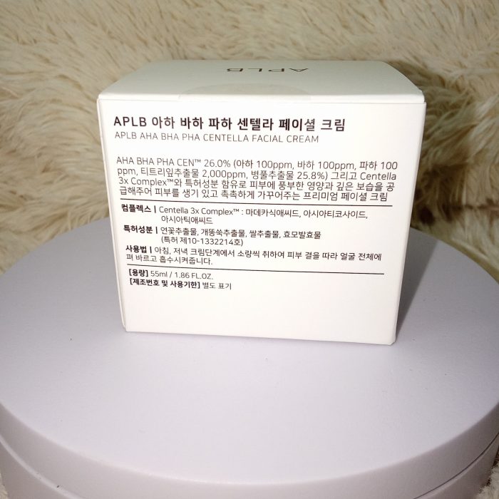 APLB AHA BHA PHA Centella Facial Cream 55ml - Image 9