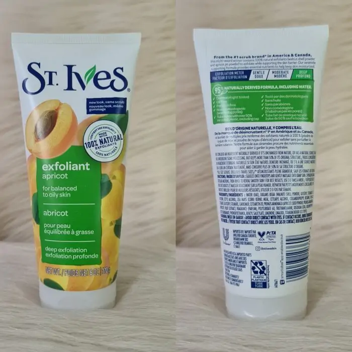 St. Ives Fresh Skin Apricot Face Scrub 170g - Image 5