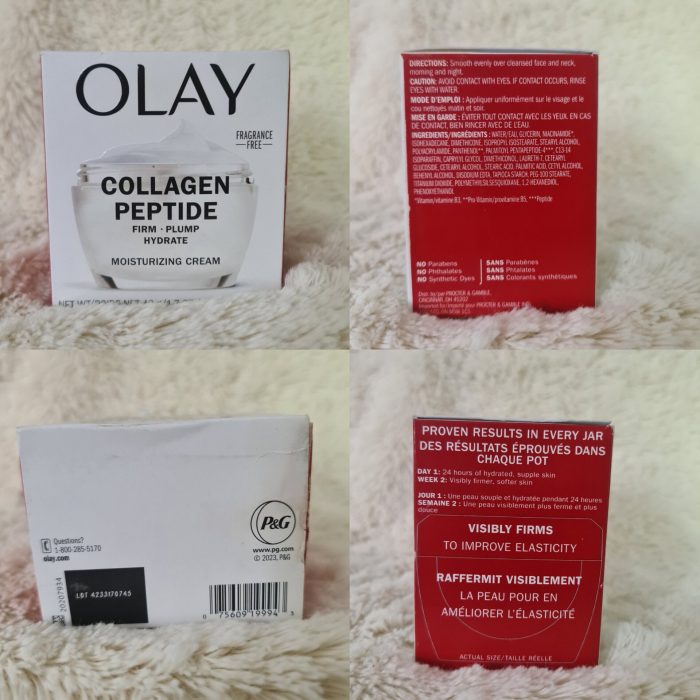 Olay Regenerist Collagen Peptide 24 Hydrating Moisturizer Fragrance-Free 50ml - Image 5