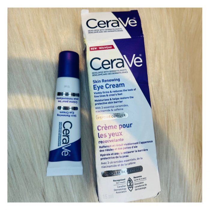 (Discounted Product ) CeraVe Skin Renewing Eye Cream, Fragrance-Free 15 ml - Image 2