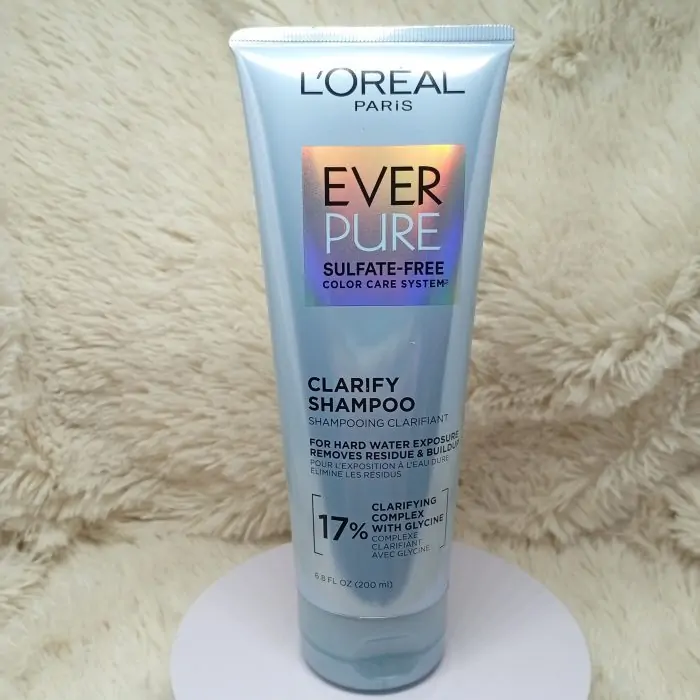 L'Oreal Paris Clarify Sulfate Free Shampoo with Antioxidants, Clarifying Shampoo for Hard Water Exposure and Styling Build-up, EverPure, 6.8 Fl Oz - Image 10