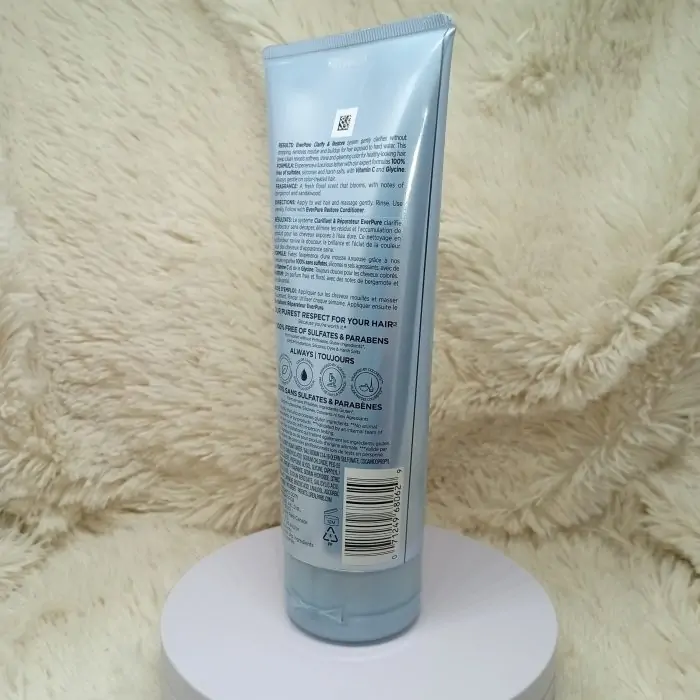 L'Oreal Paris Clarify Sulfate Free Shampoo with Antioxidants, Clarifying Shampoo for Hard Water Exposure and Styling Build-up, EverPure, 6.8 Fl Oz - Image 9