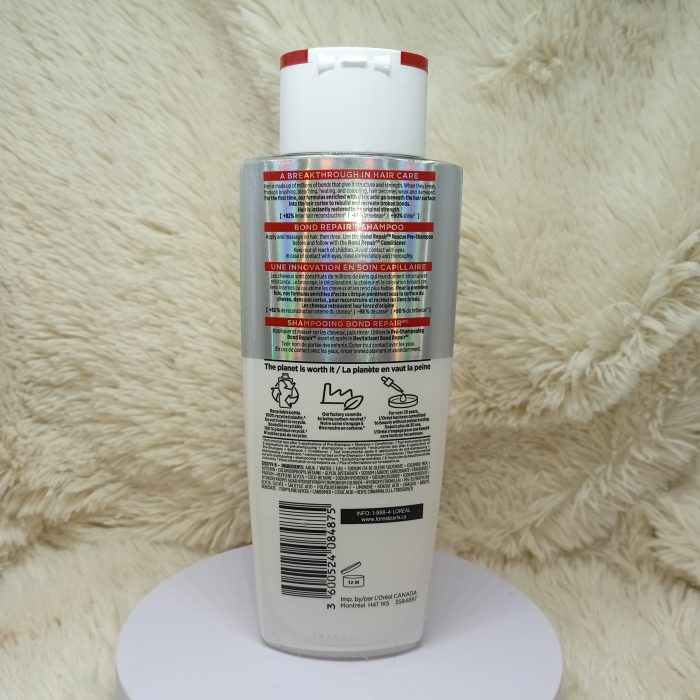 L'Oreal Paris Hair Expertise Bond Repair Sulphate-Free Shampoo 200ml - Image 3
