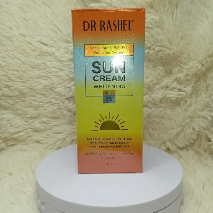 Dr. Rashel Sun Cream Whitening SPF 75 60g - Image 5