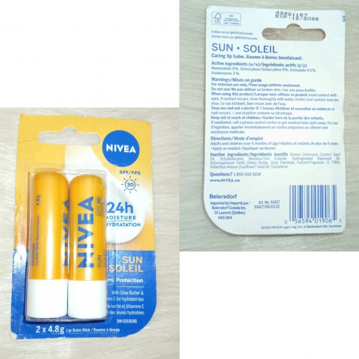 NIVEA Sun Caring Lip Balm Sticks with SPF 30, Duo Pack (2 x 4.8 g) - Image 5