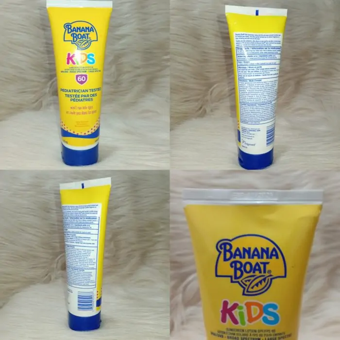 Banana Boat Kids Tear Free Sunscreen Lotion, Broad Spectrum, SPF 60, 240mL - Image 3