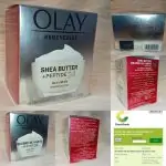 Olay Regenerist Shea Butter + Peptide 24 Rich Cream Face Moisturizer, Fragrance Free, 50ml - Image 5