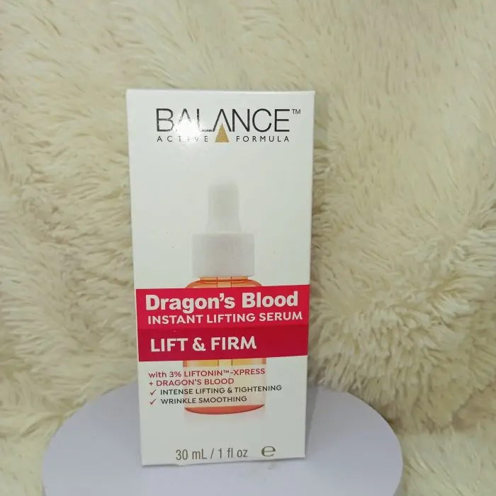 BALANCE Active Formula Dragon’s Blood Instant Lifting Serum 30ml - Image 5