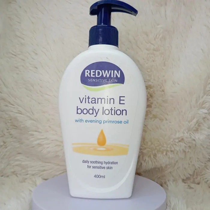 Redwin Body Lotion with Vitamin E and EPO 400ml - Image 4