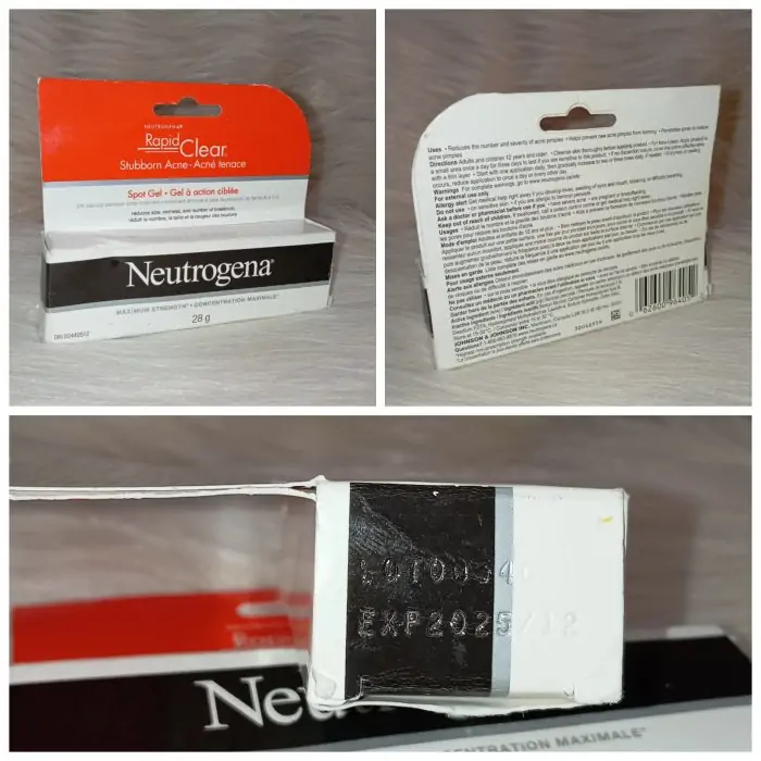 ( Discounted Product ) NEUTROGENA® RAPID CLEAR® Stubborn Acne Spot Gel 28g - Image 4