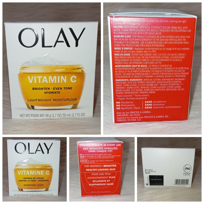 Olay Regenerist Vitamin C + Peptide 24 Face Moisturizer 50ml - Image 5