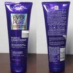 L’Oreal Paris Sulfate Free Brass Toning Purple Conditioner 200ml - Image 6