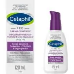 Cetaphil PRO DermaControl Oil Control Moisturizer SPF 30 With Zinc Complex, For Oily and Sensitive Skin , 120ml