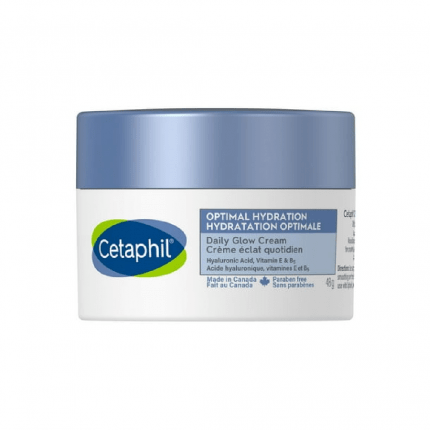 Cetaphil Optimal Hydration Daily Glow Cream | For Sensitive, Dry and Dehydrated Skin | 48g