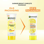 Garnier Skin Naturals Bright Complete White Face Wash, 100g (Packaging May Vary ) - Image 4