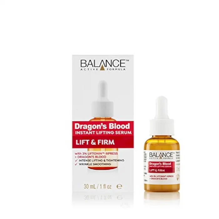 BALANCE Active Formula Dragon’s Blood Instant Lifting Serum 30ml - Image 1