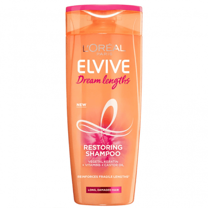 L'oreal Elvive Dream Lengths Shampoo 400ml (Packaging May Vary)