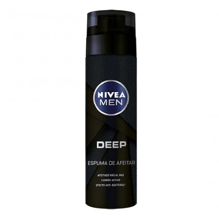 Nivea Men Deep Shaving Foam Black Carbon, 200ml