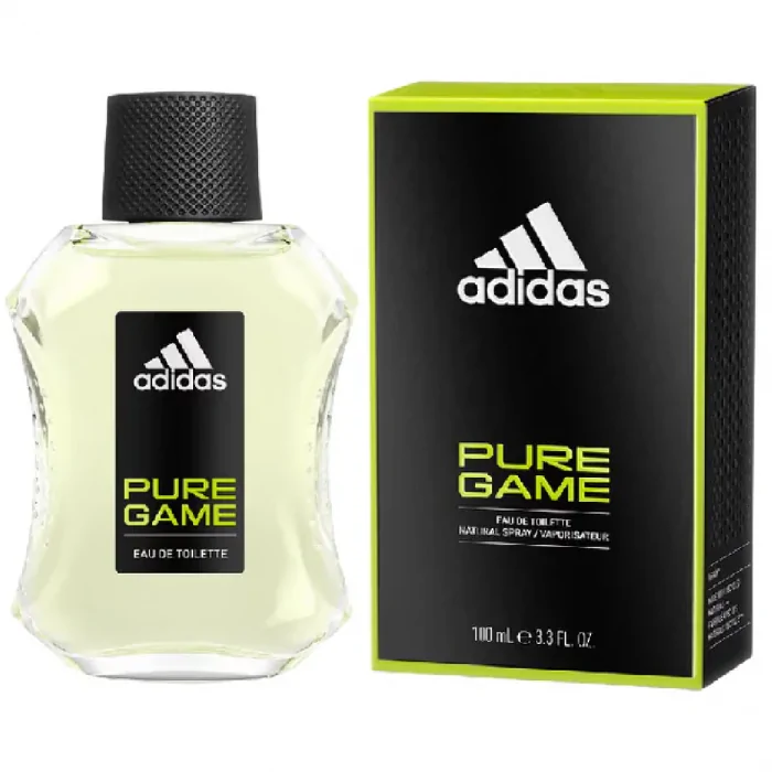 Adidas Pure Game For Men Eau De Toilette 100ml - Image 1