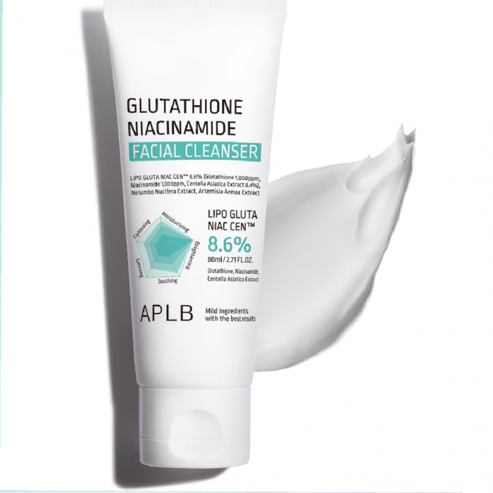 APLB Glutathione Niacinamide Facial Cleanser 80ml - Image 2