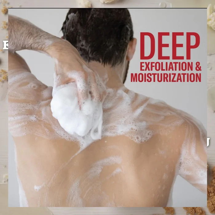 Old Spice Gentleman's Collection Exfoliating Body Wash, Brown Sugar & Cocoa Butter, 532ml - Image 2