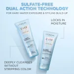 L'Oreal Paris Clarify Sulfate Free Shampoo with Antioxidants, Clarifying Shampoo for Hard Water Exposure and Styling Build-up, EverPure, 6.8 Fl Oz - Image 6