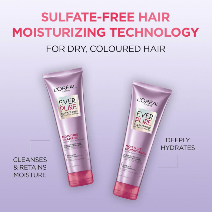 L’Oréal Paris Moisture Sulfate Free Conditioner 250ml - Image 8
