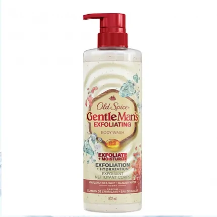 Old Spice Gentleman's Blend Exfoliating Body Wash Himalayan Sea Salt, 532ml (Packaging May vary )
