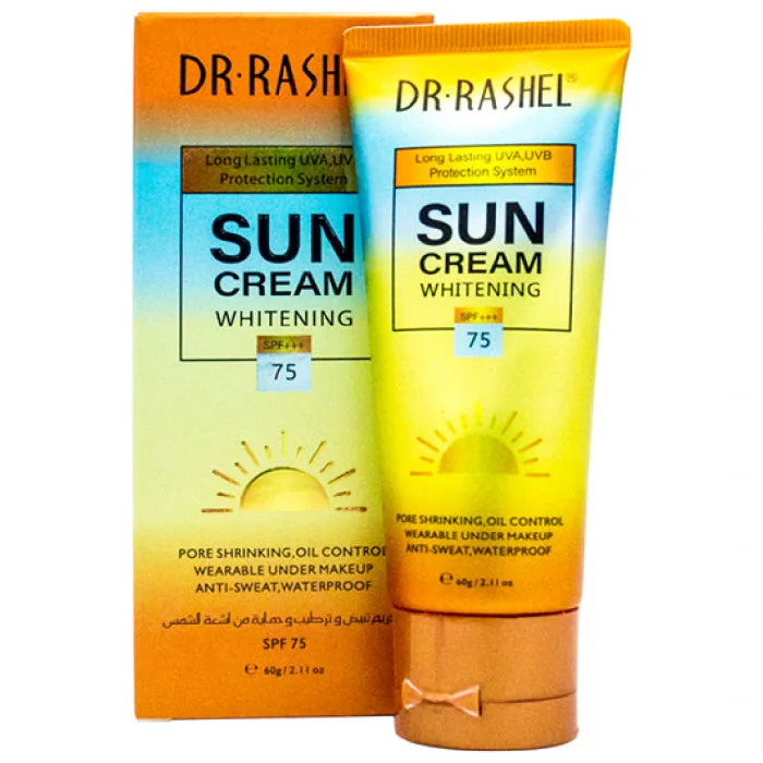 Dr. Rashel Sun Cream Whitening SPF 75 60g - Image 1