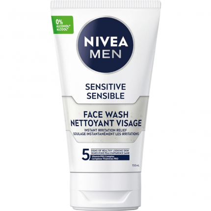 NIVEA MEN Sensitive Skin Face Wash 150ml ( Packaging may Vary )