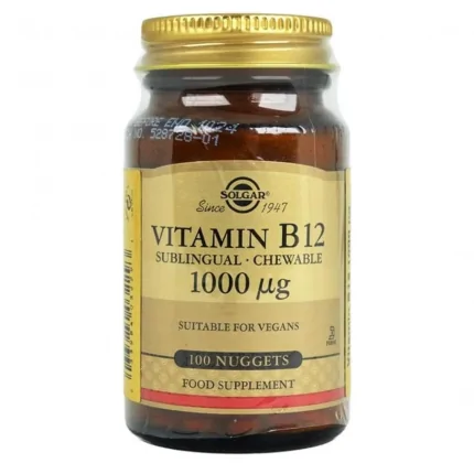 SOLGAR Vitamin B12 1000 mcg - 100 Nuggets