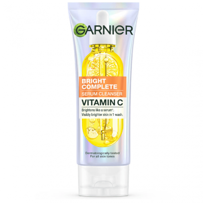 Garnier Bright Complete Vitamin C Serum Cleanser 100ml - Image 1