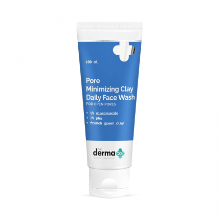 The Derma Co Pore Minimizing Clay Daily Face Wash 100ml
