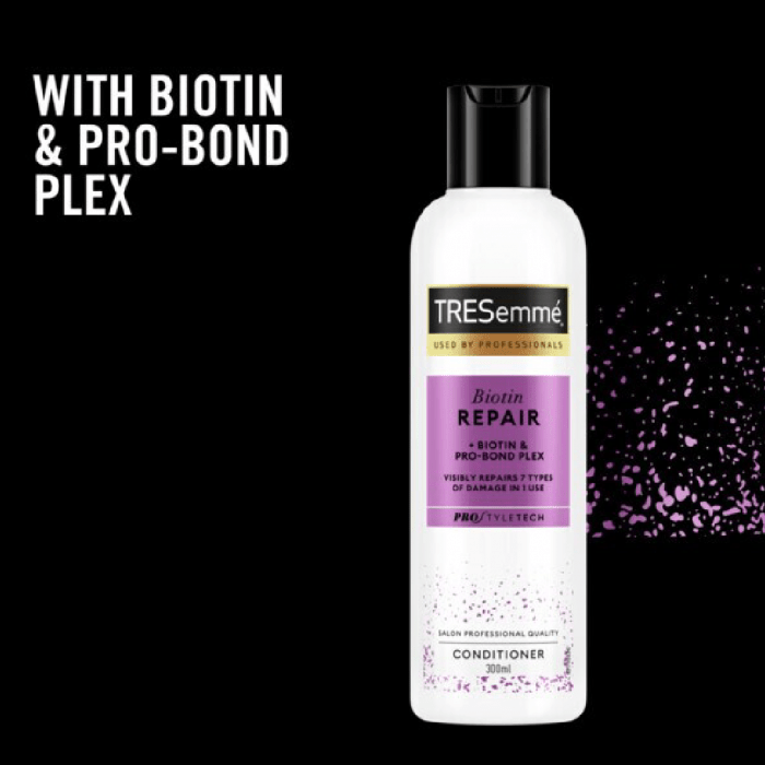 Tresemme Biotin Repair + Biotin & Pro- Bond Plex Conditioner - Image 2