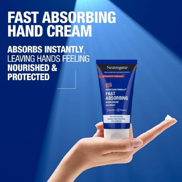 Neutrogena Norwegian Formula, Fast Absorbing Hand Cream, 75 ml - Image 3