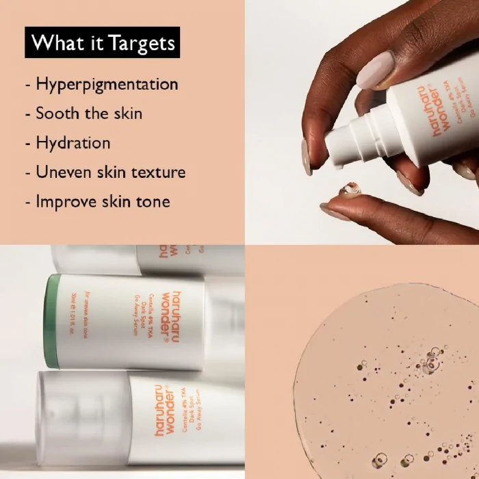 Haruharu Wonder Centella 4% TXA Dark Spot Go Away Serum 30ml - Image 3