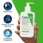 Cerave Hydrating Cream To Foam Cleanser For Normal To Dry Skin 236ml - Image 3