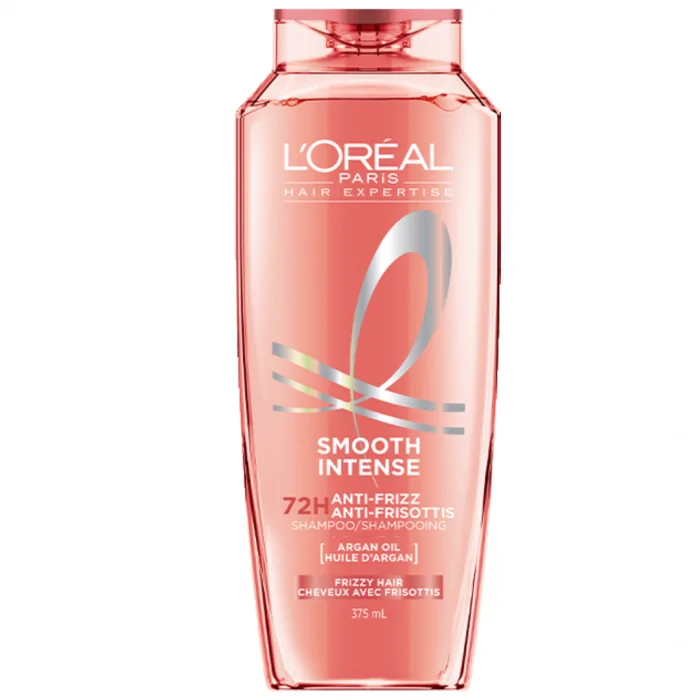 L'oreal Paris Hair Expertise Smooth Intense Anti-Frizz Shampoo, 375ml - Image 1