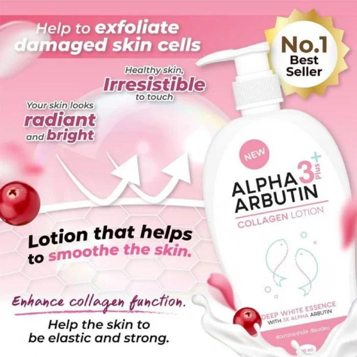 Alpha Arbutin Collagen Lotion 500ml - Image 2